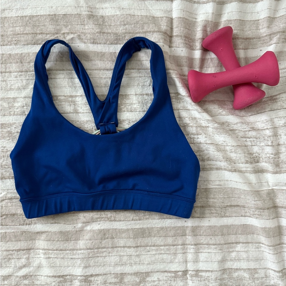 💪🏻 Marika Bold Blue Sport Bra Medium
